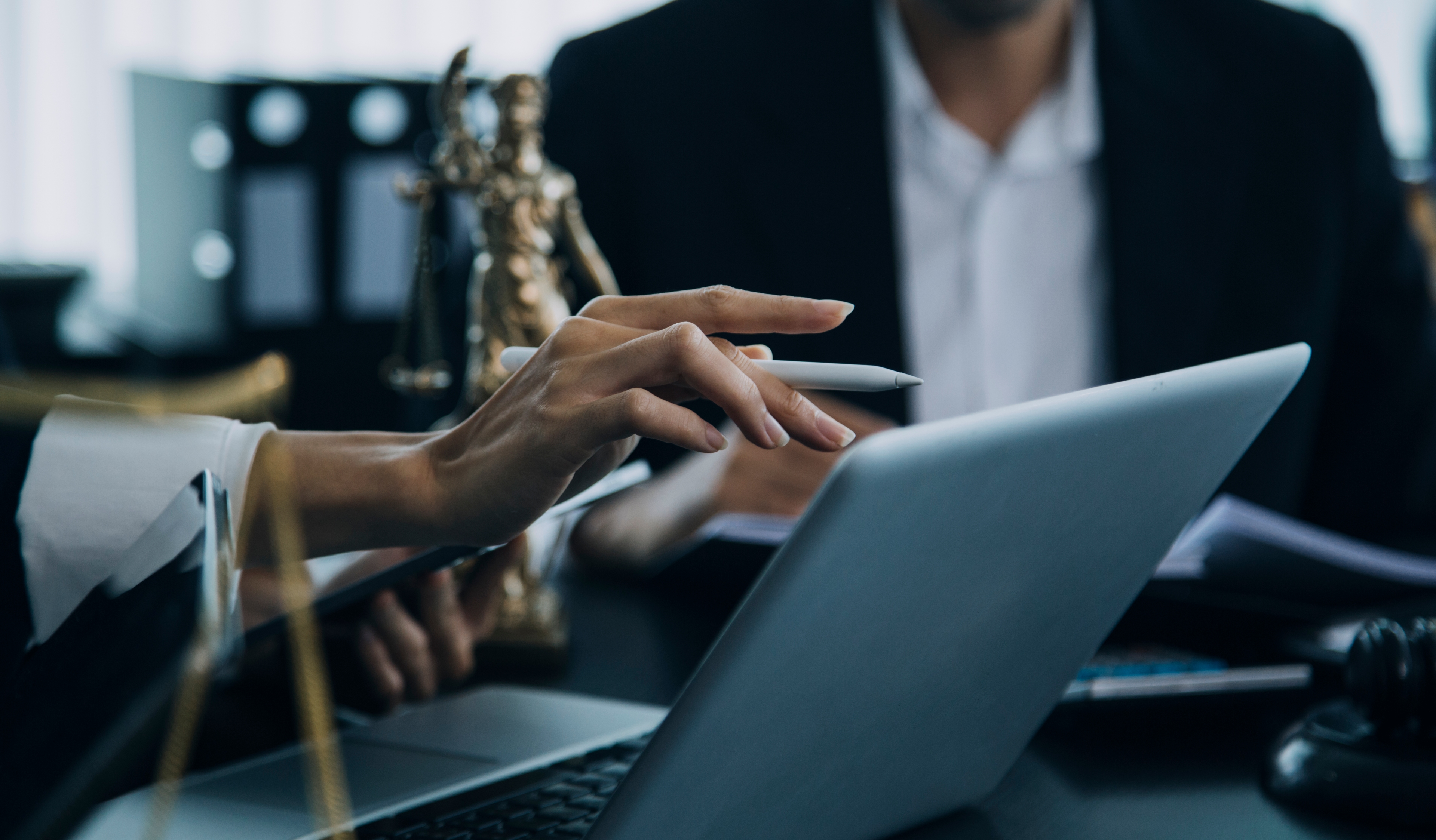 Lawsuit Justice Concept Lawyer Working With Partner Law